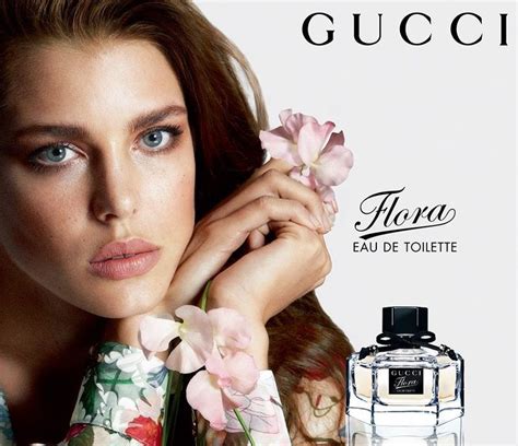 gucci flora perfume model